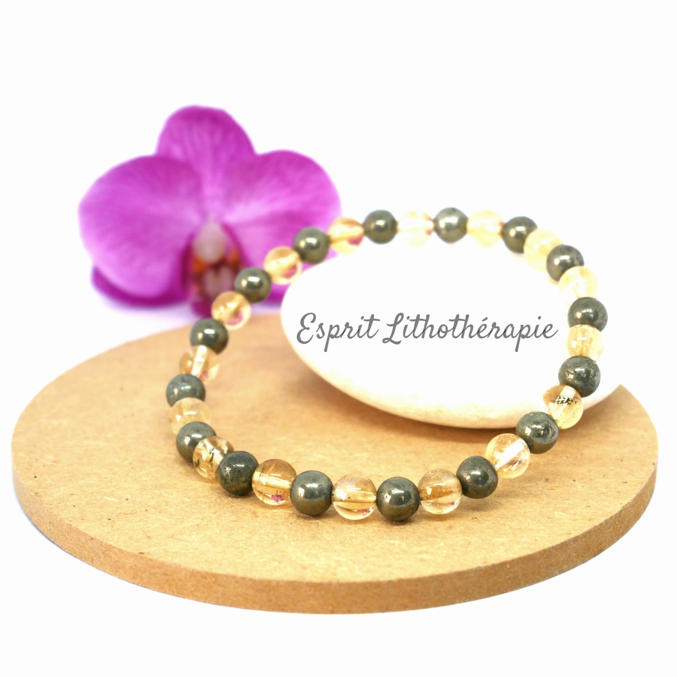 Pyrite Bracelet - Carry Prosperity & Positive Energies With You!