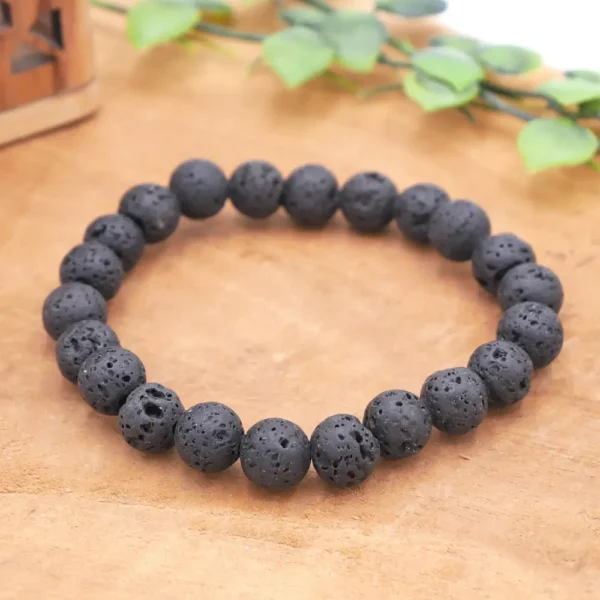 Bracelet Pierre de Lave