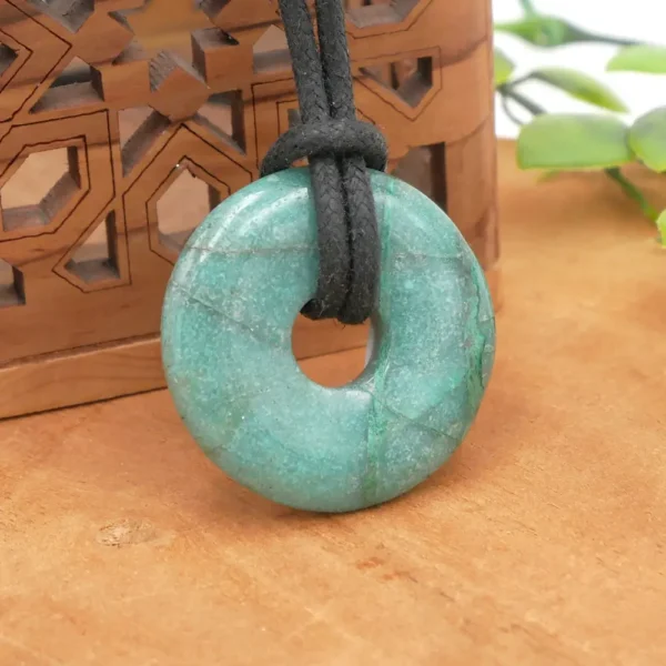 Donut en pierre naturelle Chrysocolle