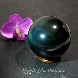 Sphère Obsidienne Oeil Céleste