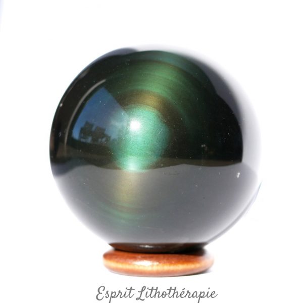 Sphère Obsidienne Oeil céleste