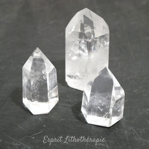 Pointe cristal de roche
