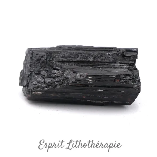 Tourmaline noire schorl brute naturelle.