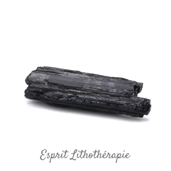 Tourmaline noire schorl brute naturelle.