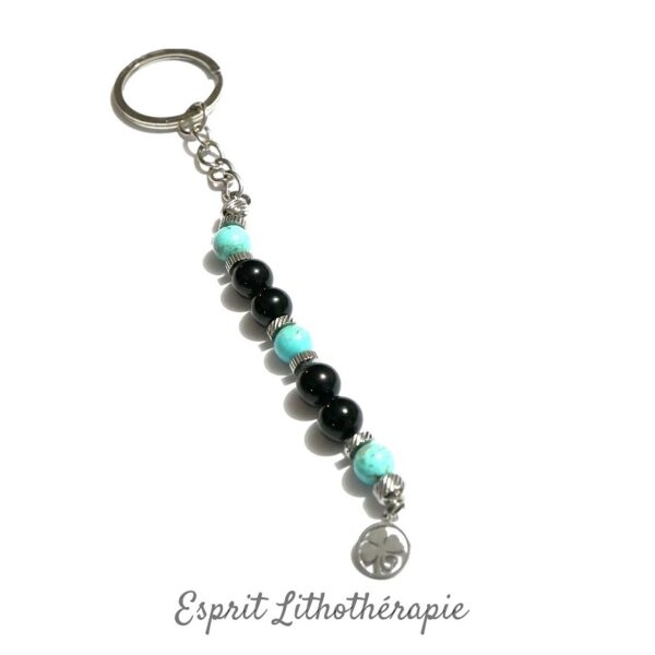 Porte clé Tourmaline Turquoise