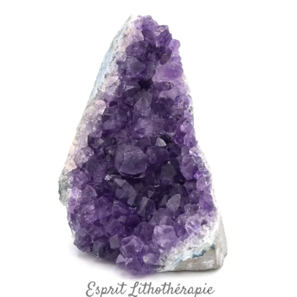 Druse Améthyste d'Uruguay de qualité extra AAA