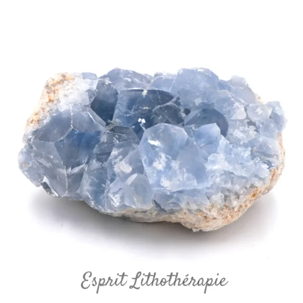 géode célestine en pierre naturelle de qualité
