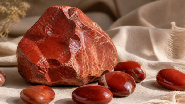 Jaspe rouge : vertus, signification et ancrage