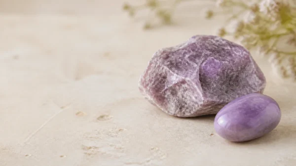 Lépidolite : vertus, calme et propriétés