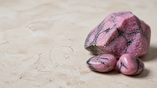 Rhodonite : vertus, cœur et propriétés