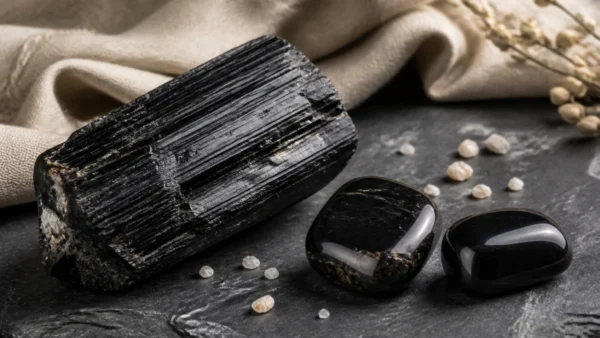 Tourmaline noire : vertus, protection et entretien