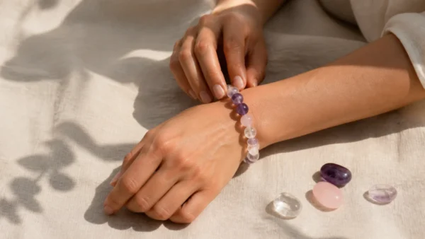 À quel poignet porter un bracelet en pierre ?
