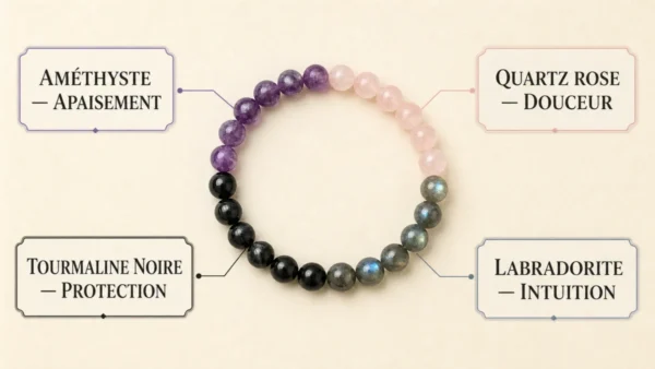 Bracelet en pierre naturelle : signification et vertus